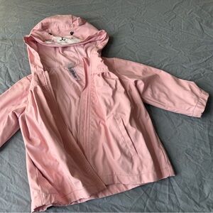 Little Me Light Pink Jacket with Ears
